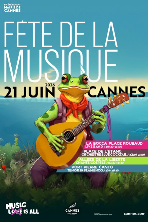 Affiche de la F&ecirc;te de la musique